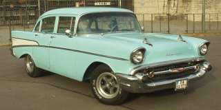 Der Chevrolet 57 bei Abholung 2004