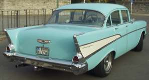 Der Chevrolet 57 im akt. Zustand 2005