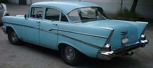 Die Chevy 57 Tail-Fins
