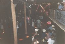 der alte Western-Saloon...