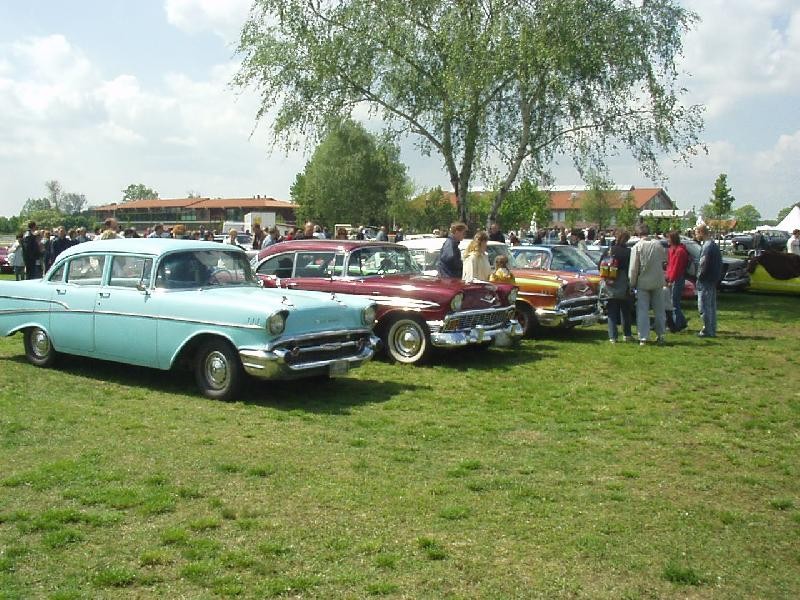 Tri-Chevy auf der Oldtimershow in Paaren Glien
