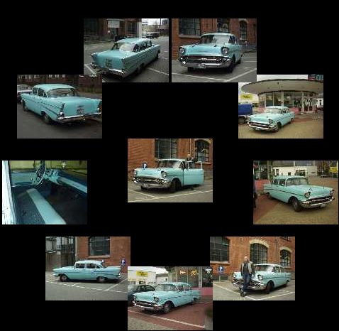 Foto's meines Chevy 57 BelAir aus dem Jan. 2005